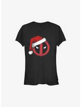 Marvel Deadpool Santa Hat Christmas Girls T-Shirt, , hi-res
