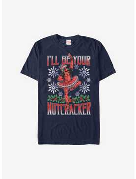 Marvel Deadpool Nutcracker Holiday T-Shirt, , hi-res
