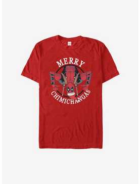 Marvel Deadpool Merry Chimichangas Holiday T-Shirt, , hi-res