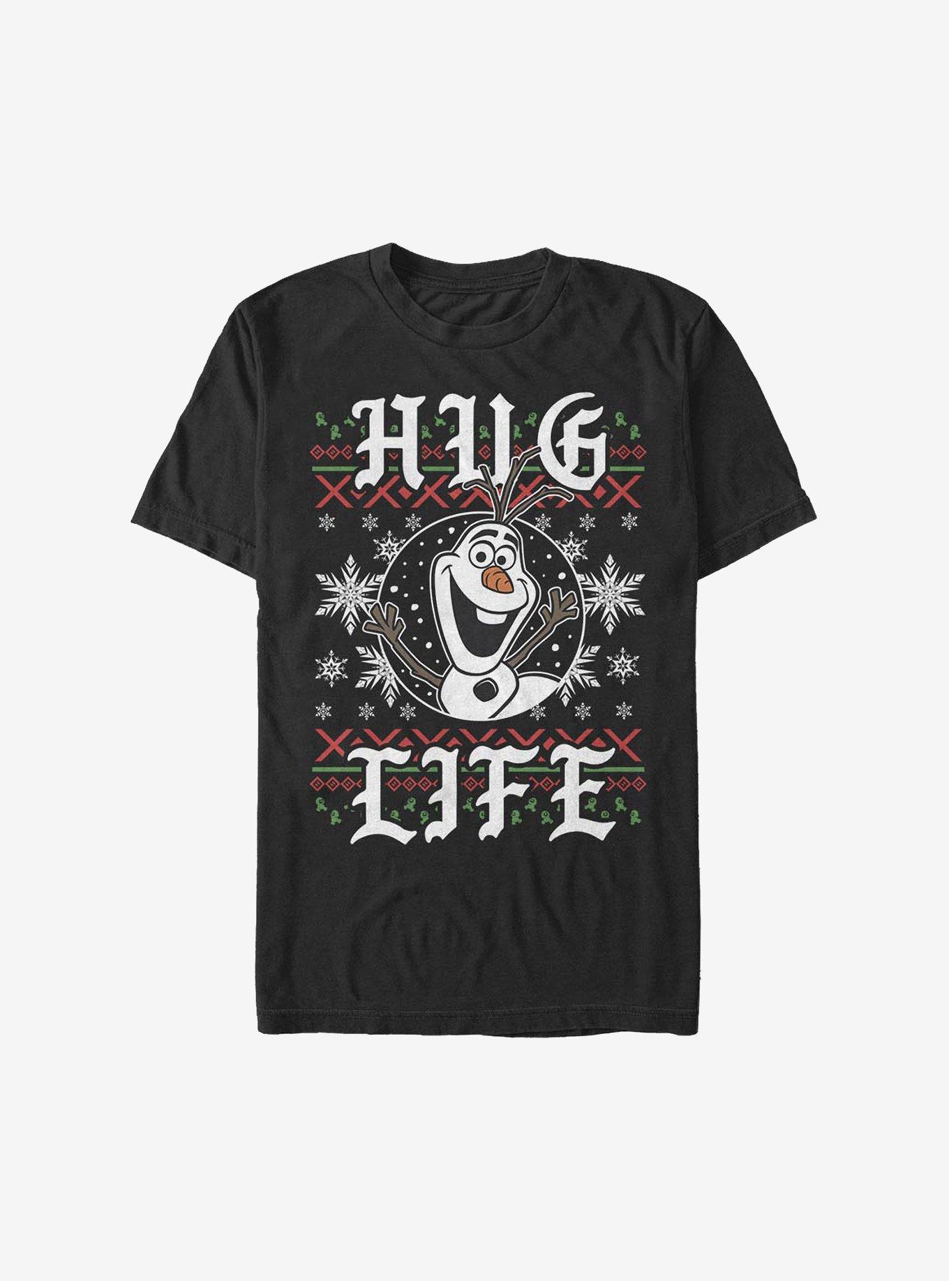 Disney Frozen Hug Life Olaf Holday T-Shirt