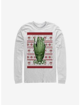 Marvel Guardians Of The Galaxy Groot Christmas Long-Sleeve T-Shirt, , hi-res