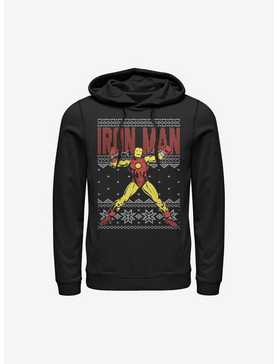 Marvel Iron Man Ugly Christmas Sweater Hoodie, , hi-res