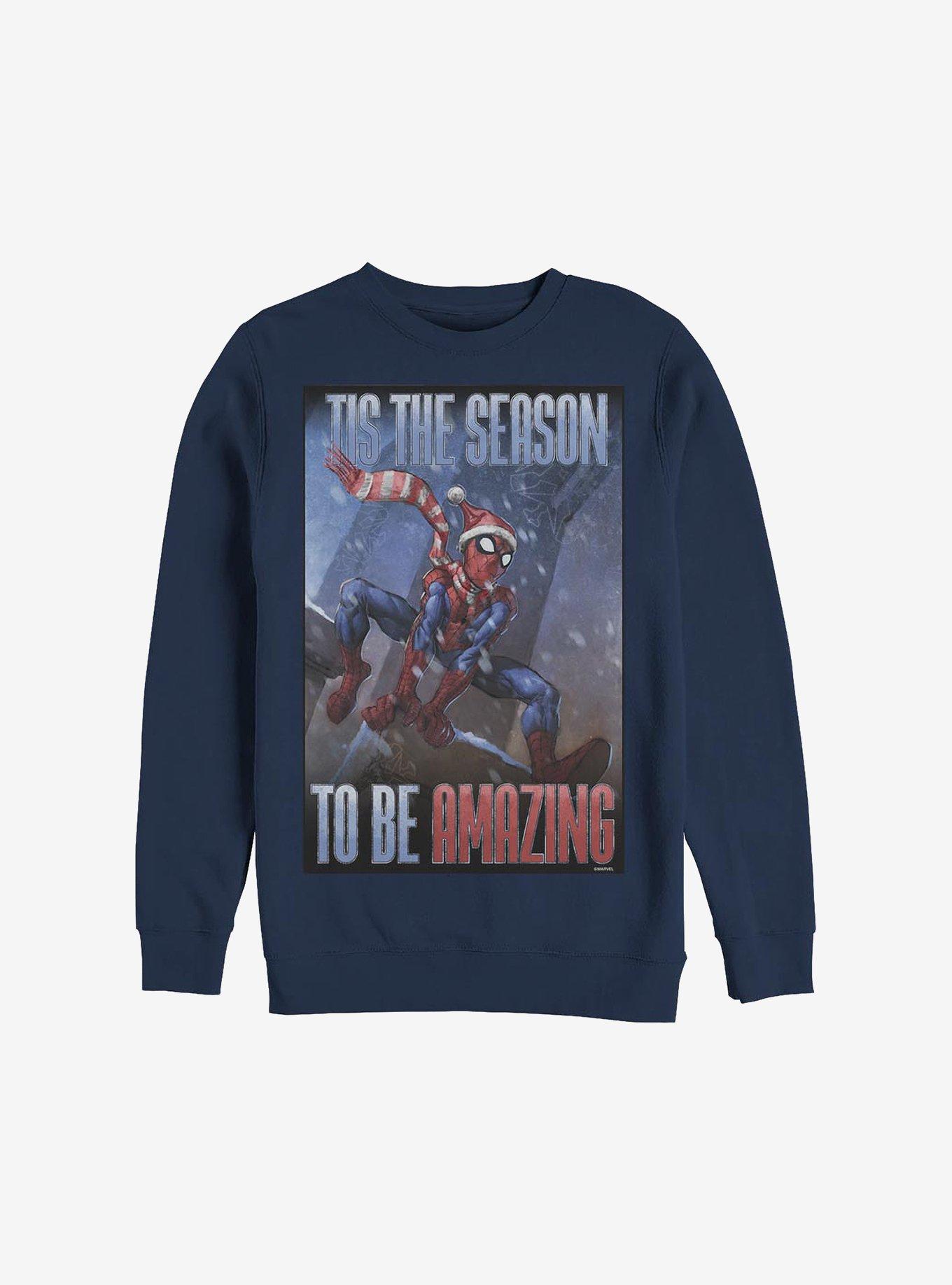 Marvel Spider-Man 'Tis The Season Holiday Sweatshirt, , hi-res