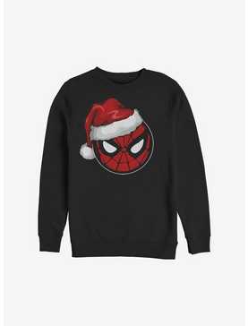Marvel Spider-Man Spidey Santa Hat Christmas Sweatshirt, , hi-res