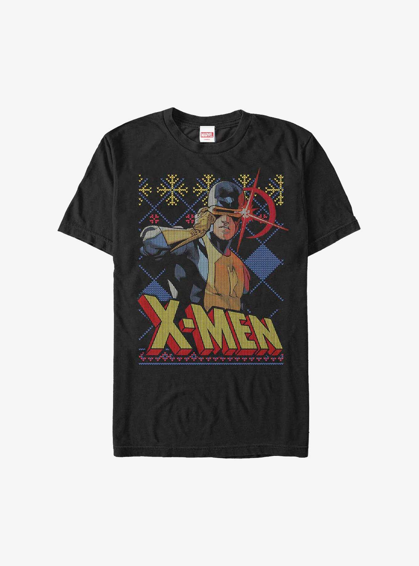 Marvel X-Men Cyclops Christmas Pattern Sweater T-Shirt, , hi-res