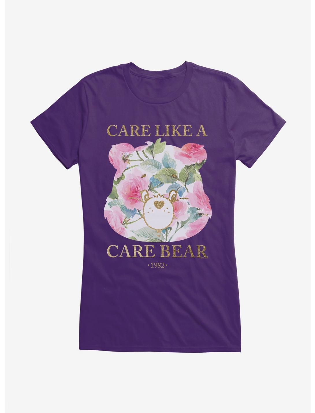 Care Bears Care Like A Care Bear Floral Girls T-Shirt, , hi-res