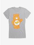 Care Bears Friend Bear Floral Girls T-Shirt, HEATHER, hi-res