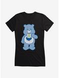 Care Bears Grumpy Bear Coffee Girls T-Shirt, BLACK, hi-res