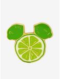 Loungefly Disney Mickey Mouse Lime Head Enamel Pin - BoxLunch Exclusive, , hi-res
