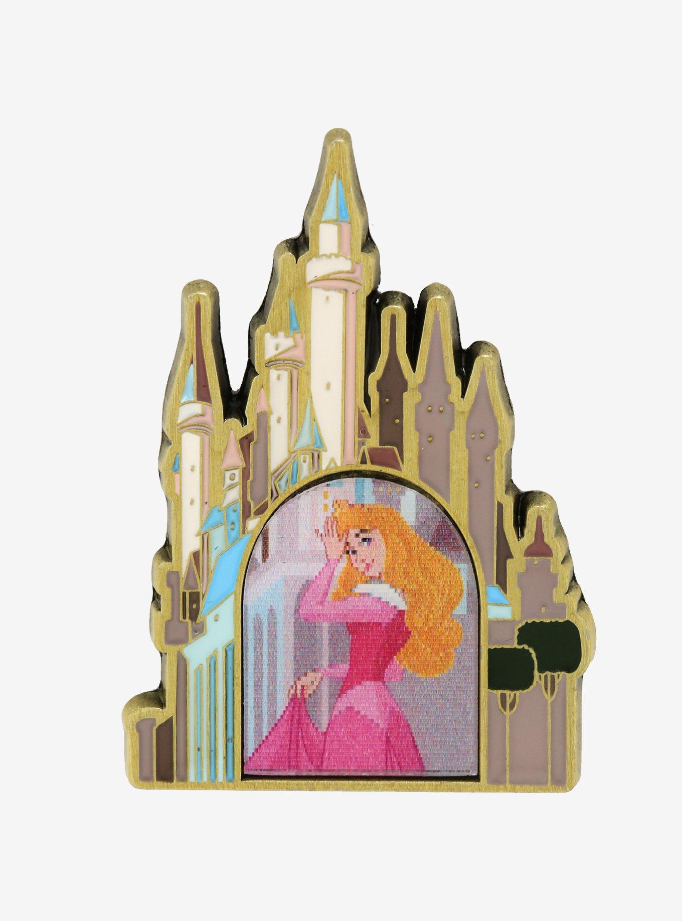  Loungefly Disney Princess Castle Series Sleeping Beauty  Zip-Around Wallet Princess Castle Series Sleeping Beauty One Size :  Clothing, Shoes & Jewelry