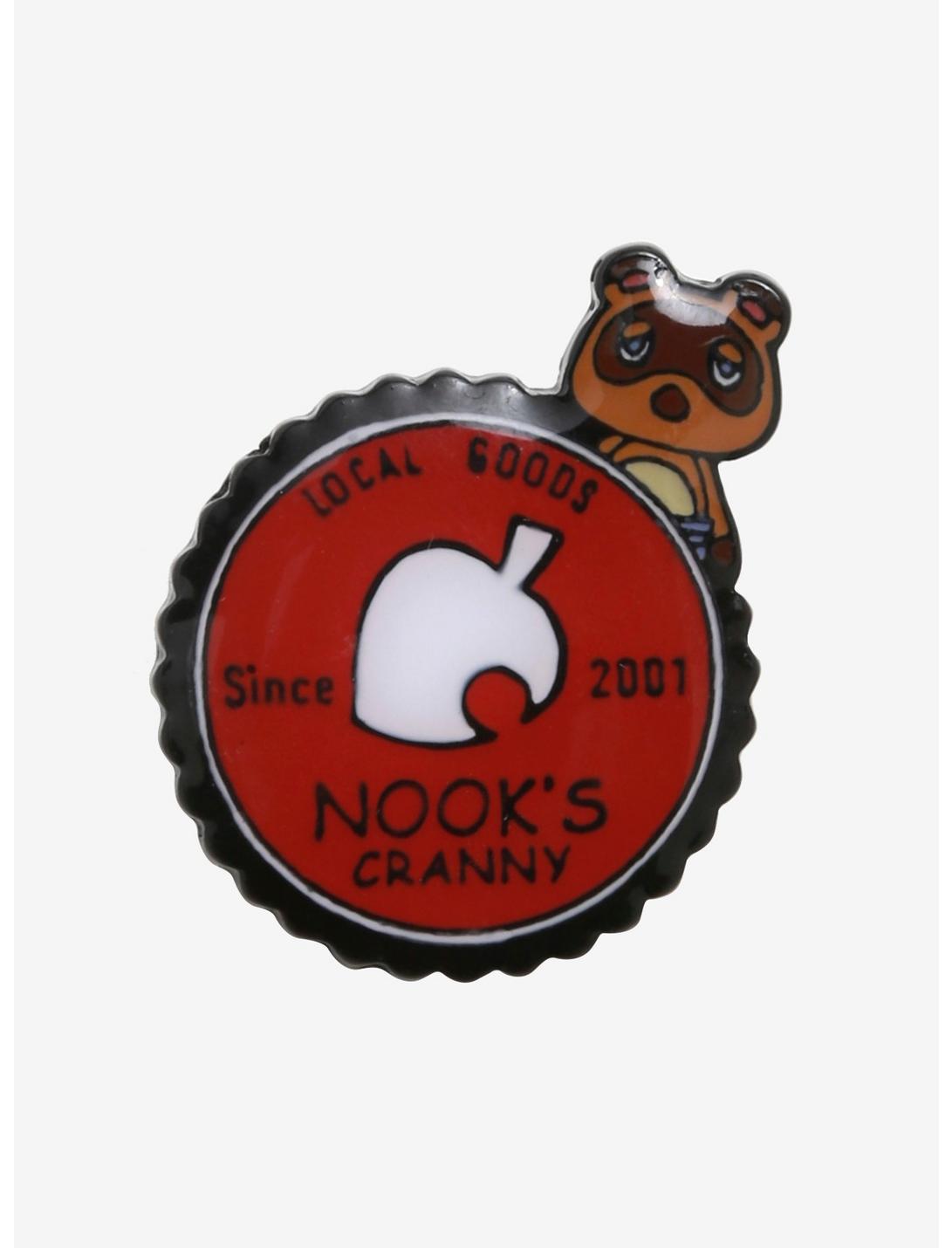 Nintendo Animal Crossing Nook's Cranny Bottle Cap Enamel Pin - BoxLunch Exclusive, , hi-res