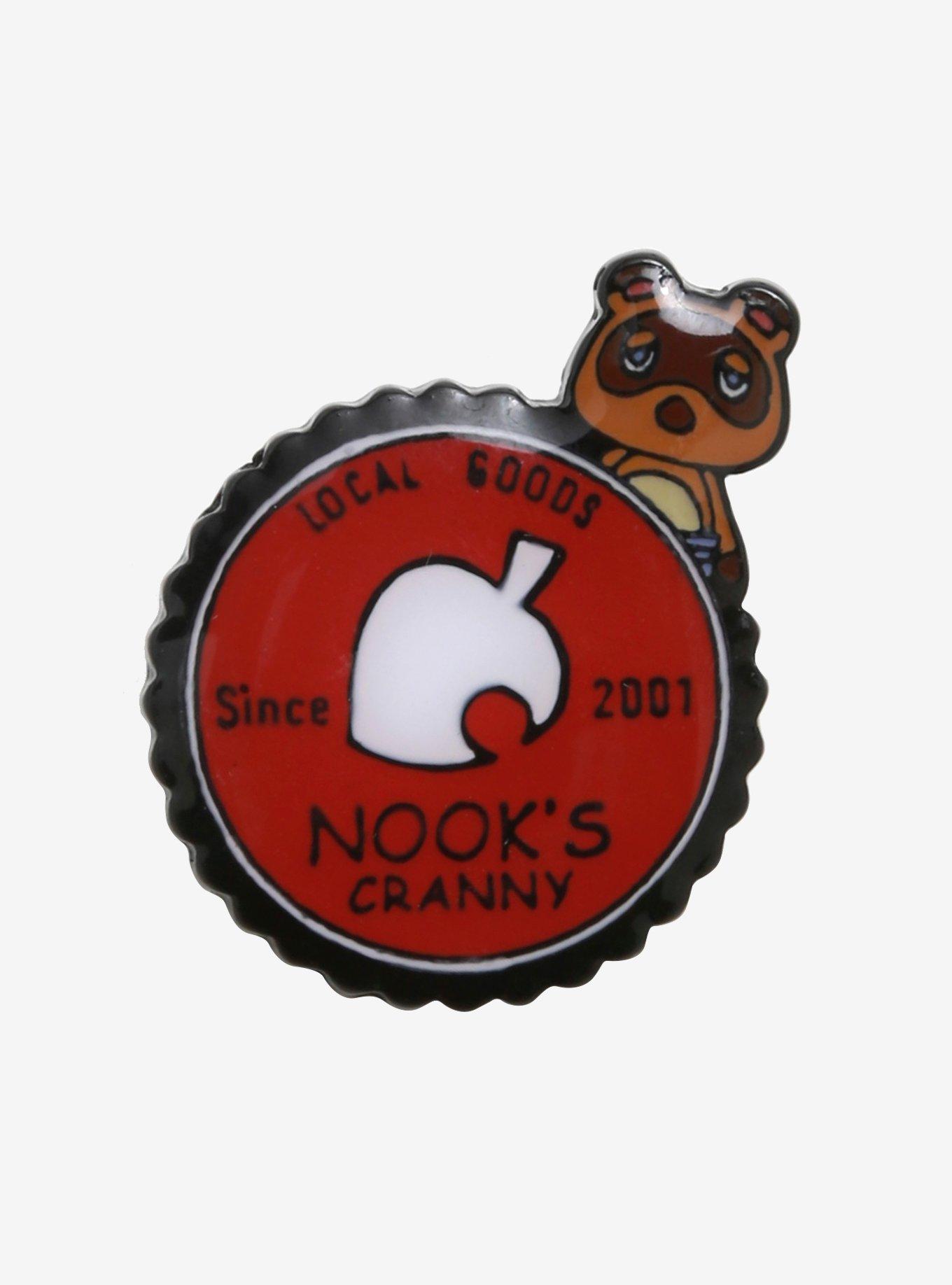 Nintendo Animal Crossing Nook's Cranny Bottle Cap Enamel Pin - BoxLunch Exclusive, , hi-res