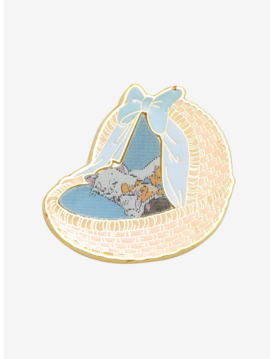 Loungefly Disney The Aristocats Duchess Kids Catnap Lenticular Enamel Pin - BoxLunch Exclusive, , hi-res