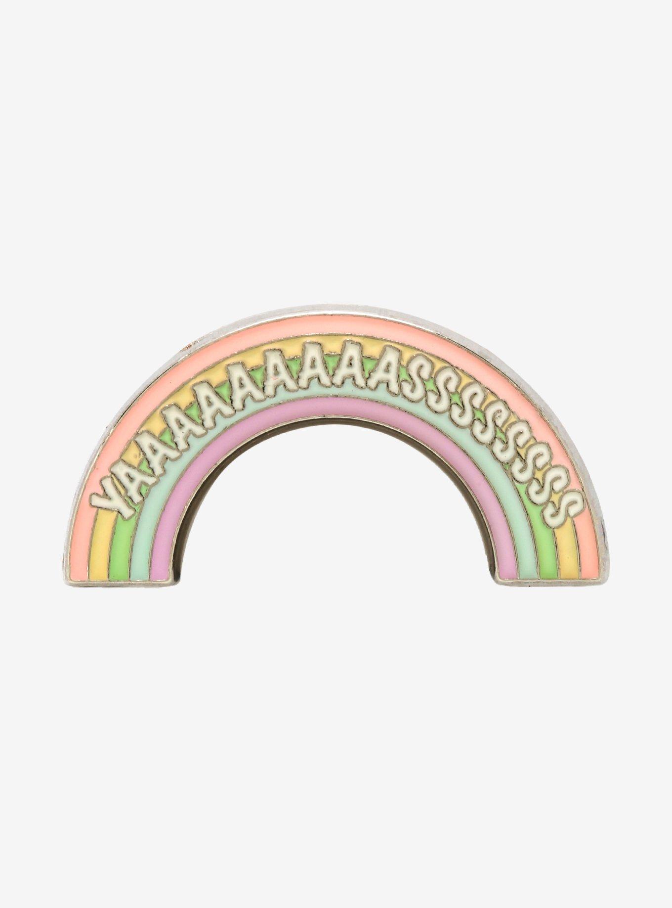 Loungefly Rainbow Yaaass Enamel Pin - BoxLunch Exclusive, , hi-res