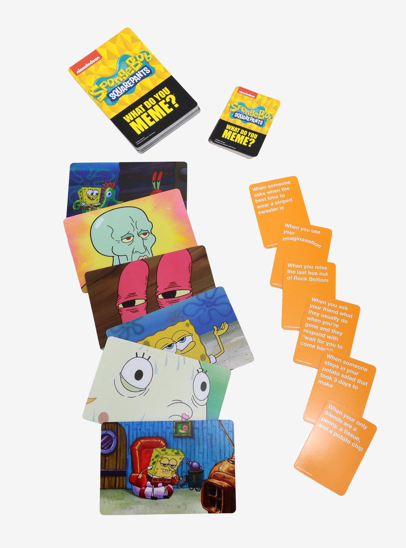 Nickelodeon What Do You Meme? Family- SpongeBob SquarePants Edition 