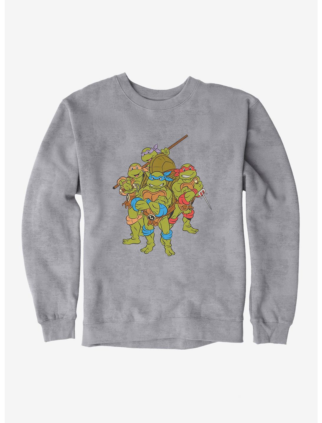 Teenage Mutant Ninja Turtles Group Pose Sweatshirt, , hi-res