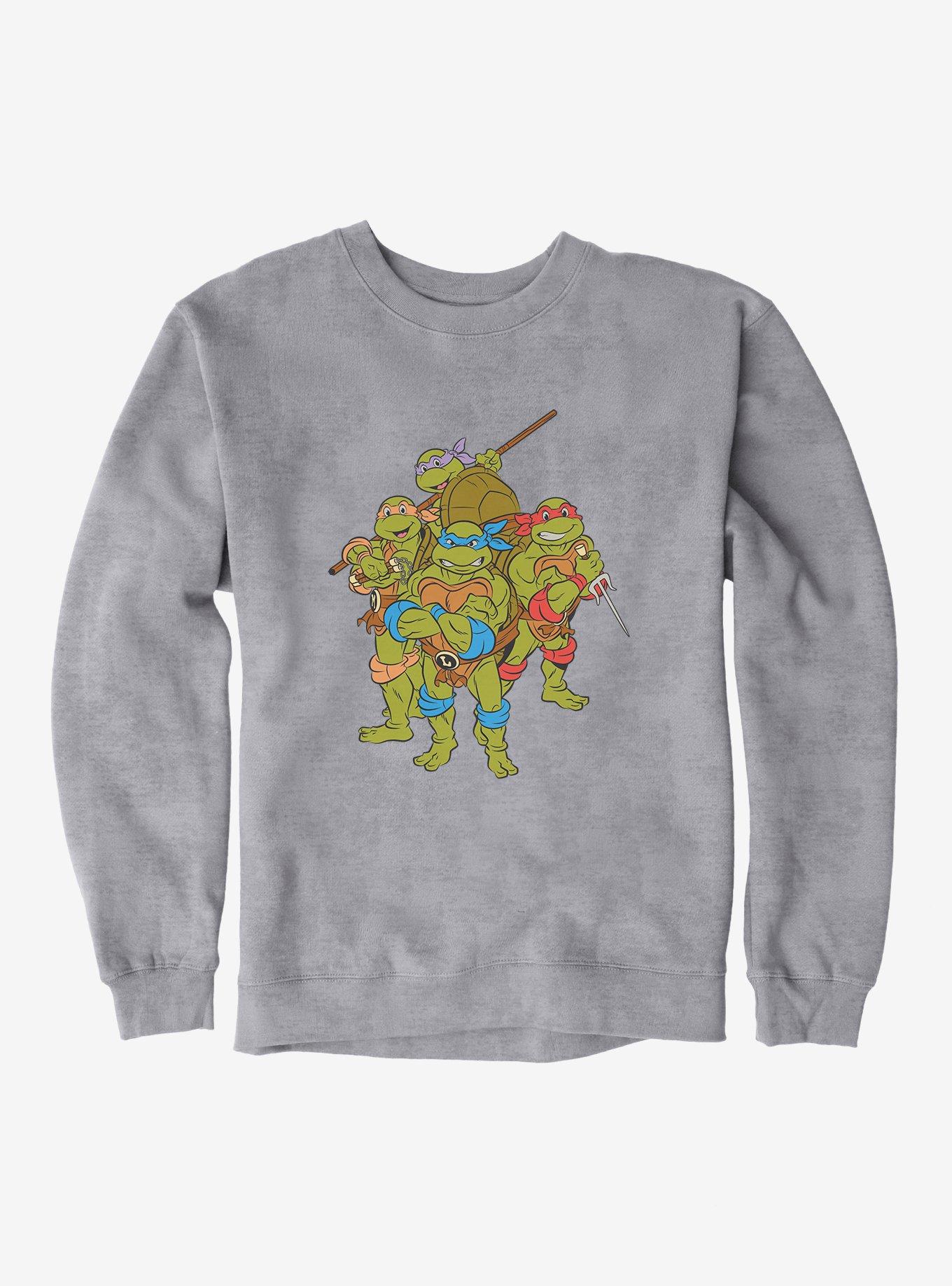 Teenage Mutant Ninja Turtles Group Pose Sweatshirt, , hi-res