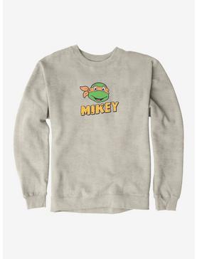 Teenage Mutant Ninja Turtles Mikey Face Pizza Name Sweatshirt, , hi-res