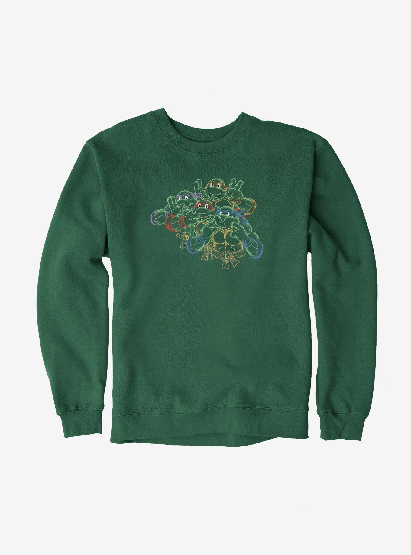 T-shirts Queens Nickelodeon Teenage Mutant Ninja Turtles - Leo Top Unisex T- Shirt Kelly Green