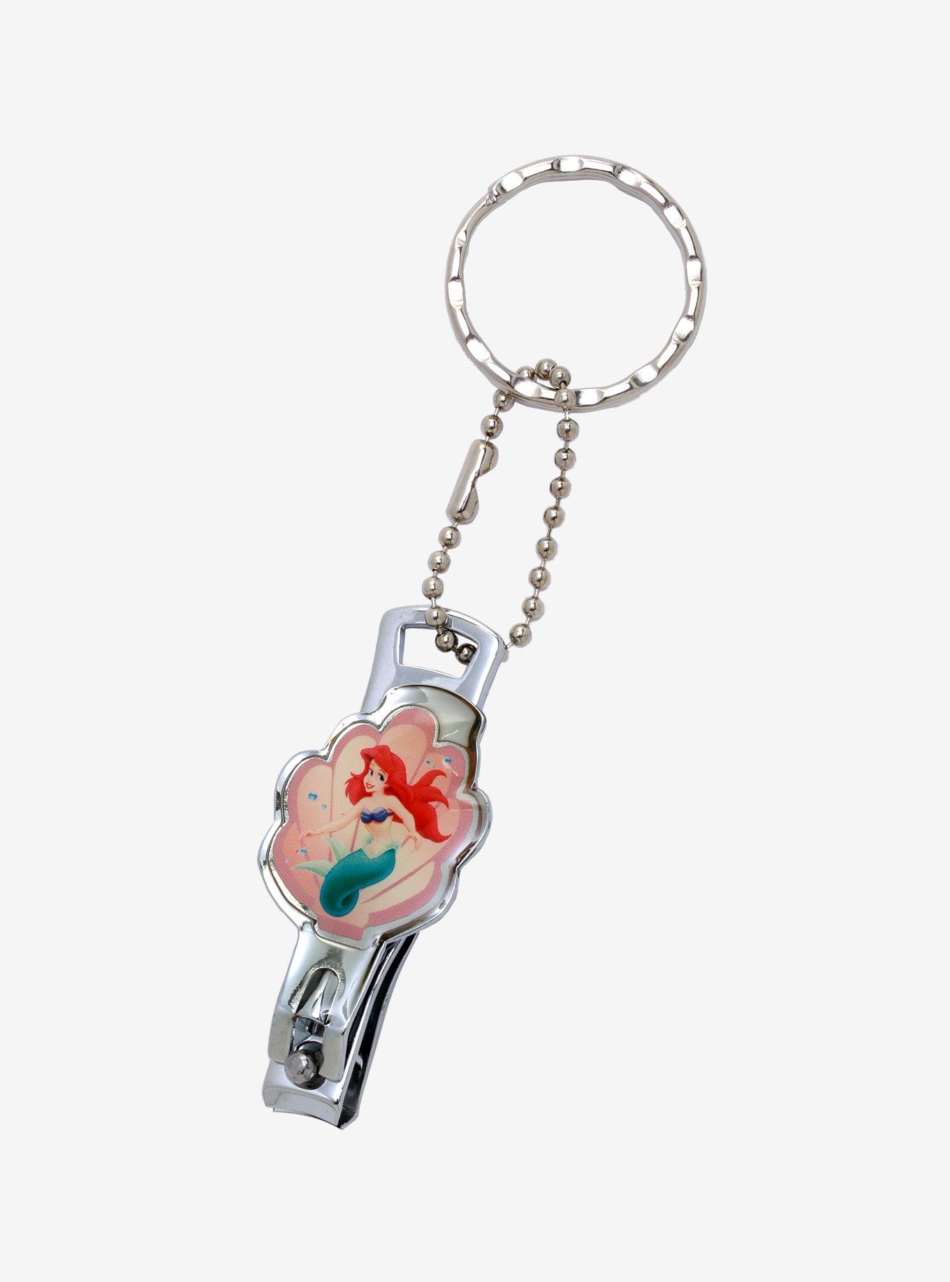 Disney The Little Mermaid Ariel Nail Clipper Key Chain, , hi-res