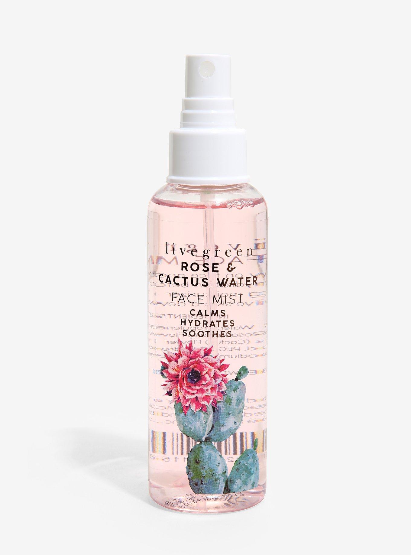 Livegreen Rose & Cactus Water Face Mist, , hi-res