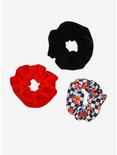 Flaming Yin-Yang Checkered Scrunchie Set, , hi-res
