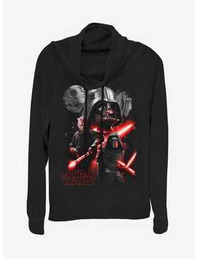 Star Wars Poster Style Cowl Neck Long-Sleeve Girls Top, , hi-res