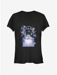 Star Wars Darth Vader Galaxy Girls T-Shirt, BLACK, hi-res