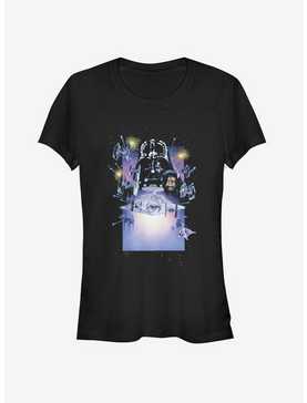 Star Wars Darth Vader Galaxy Girls T-Shirt, , hi-res