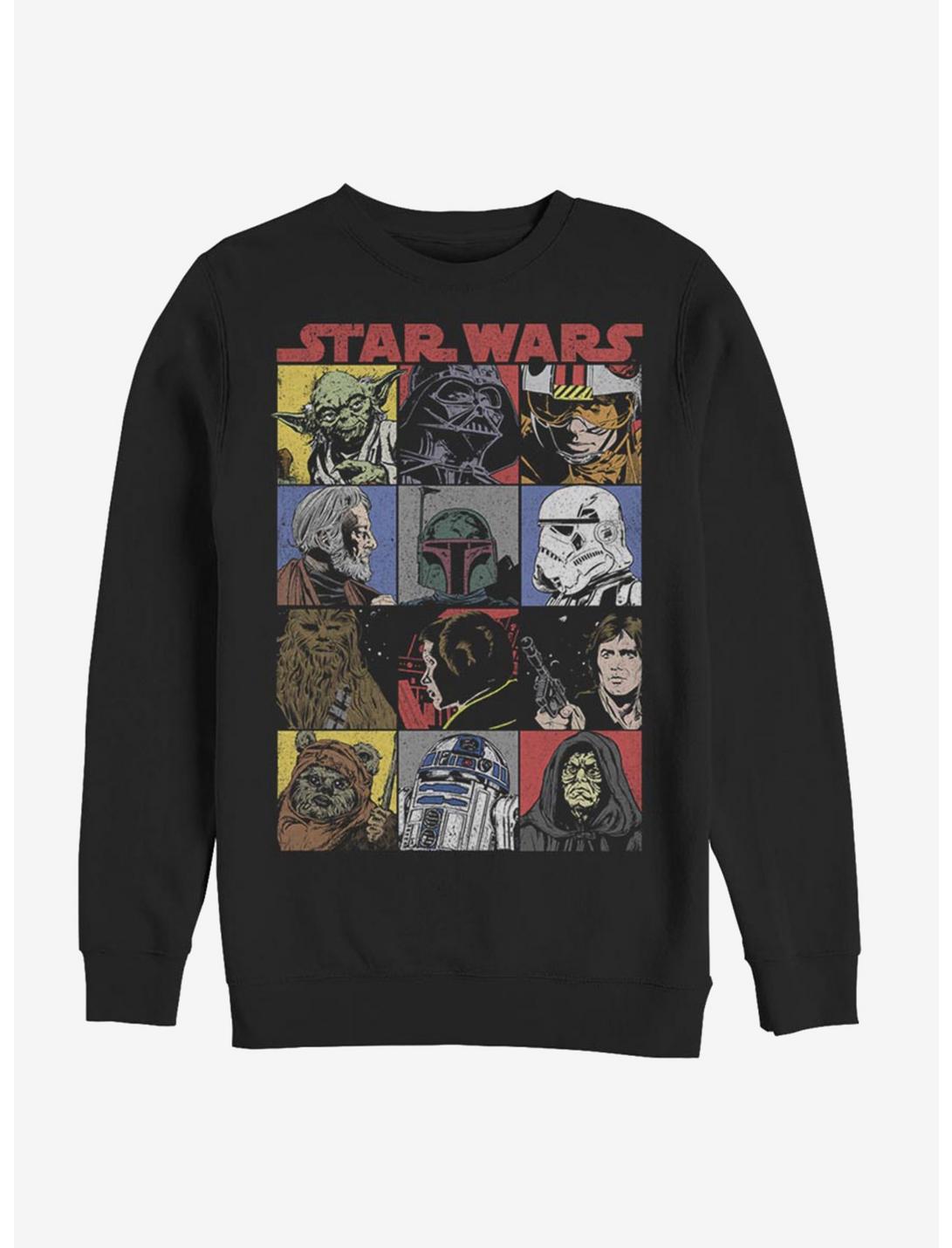 Star Wars Comic Strip T-Shirt, BLACK, hi-res