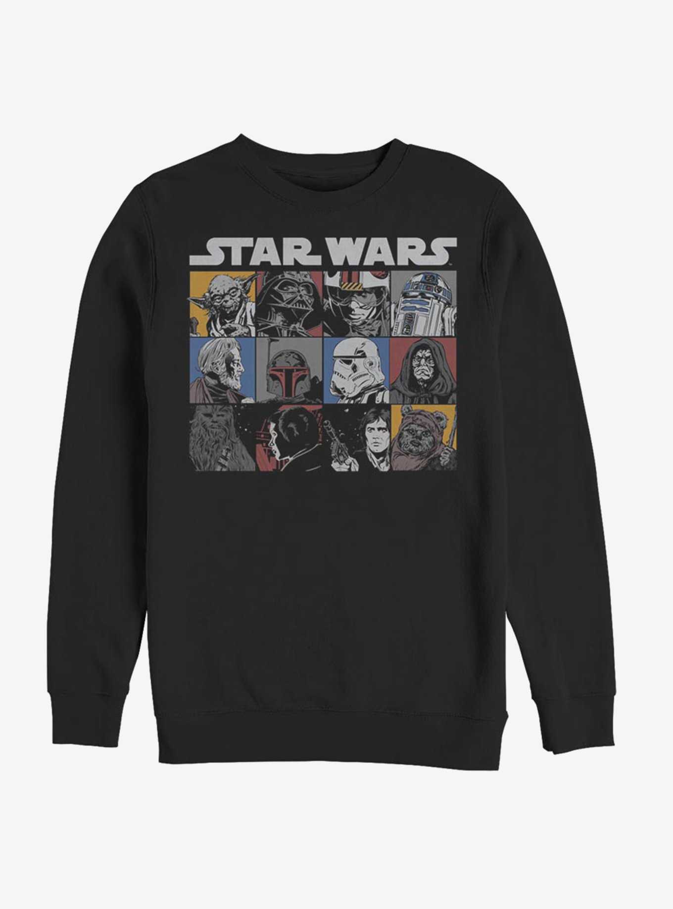 Star Wars Comic Strip Rectangle T-Shirt, , hi-res