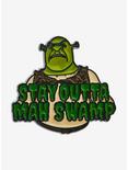 Shrek Stay Outta Mah Swamp Enamel Pin, , hi-res
