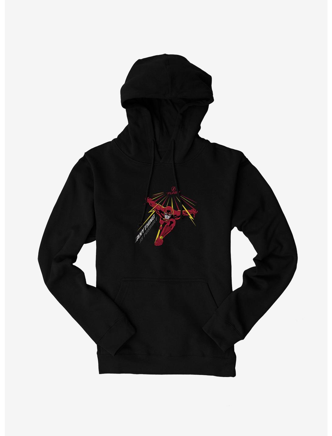 DC Comics The Flash Anything Is Possible Hoodie, BLACK, hi-res