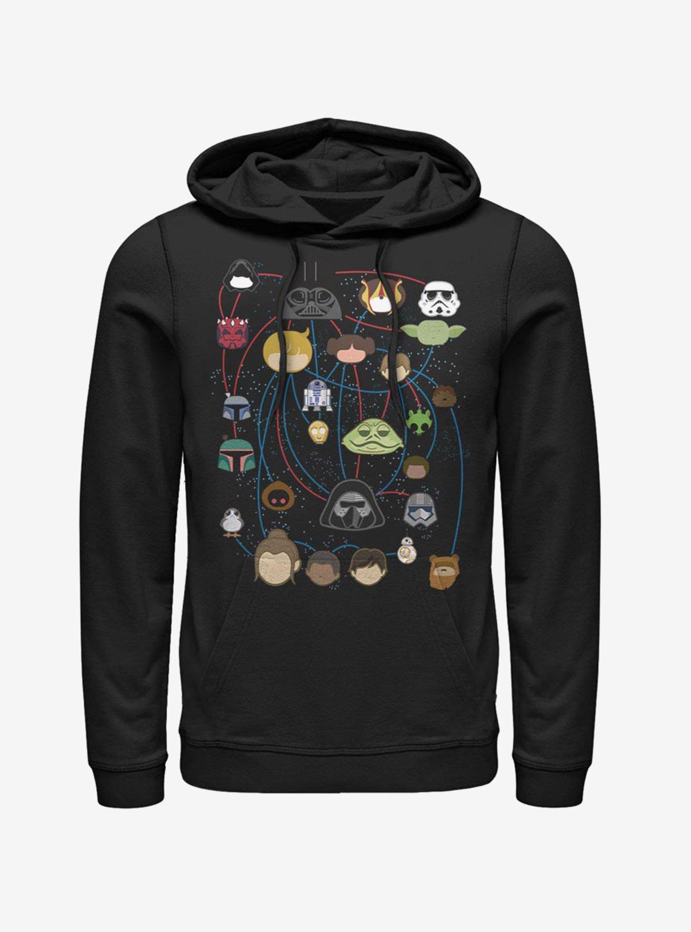 Star Wars Family Tree Hoodie