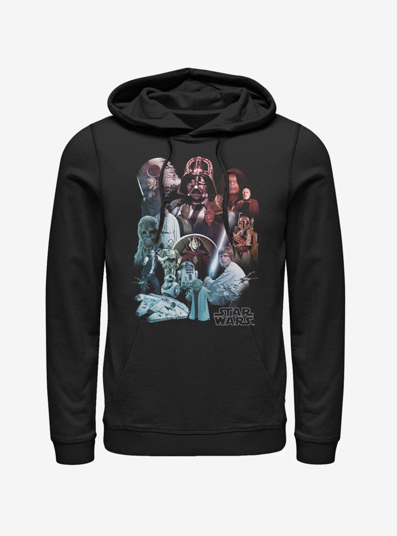 Star Wars Ultimate Poster Hoodie, BLACK, hi-res