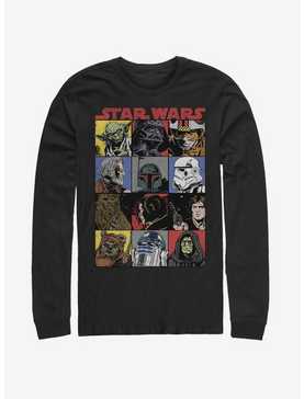 Star Wars Comic Strip Long-Sleeve T-Shirt, , hi-res