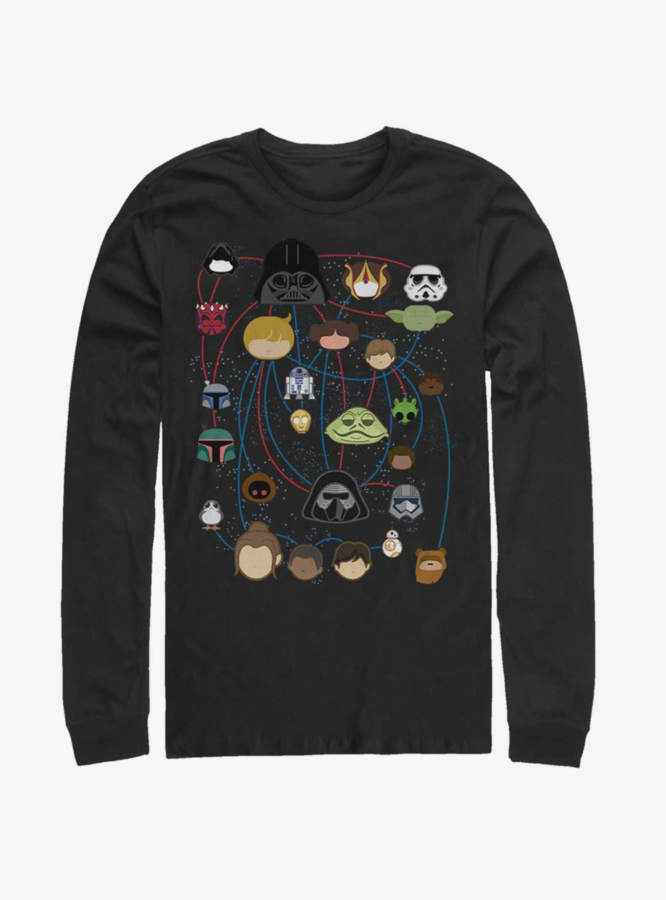 Star Wars Family Tree Long-Sleeve T-Shirt, , hi-res