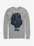 Star Wars Vader Head Fill Long-Sleeve T-Shirt, ATH HTR, hi-res