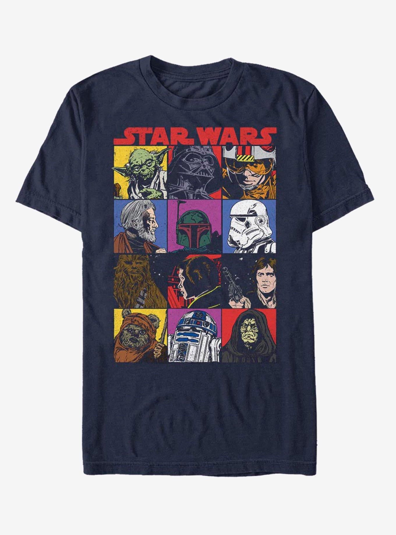 Star Wars Comic Strip T-Shirt