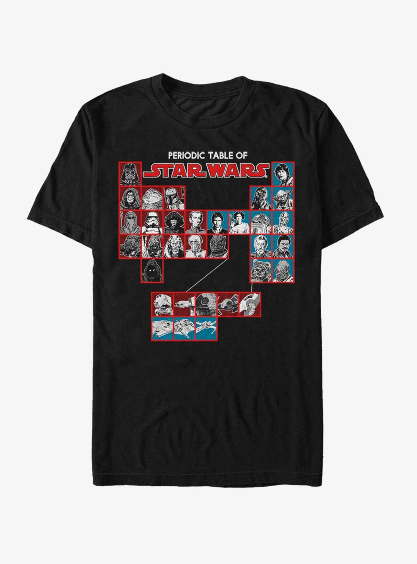Star Wars Hero Chart T-Shirt, , hi-res