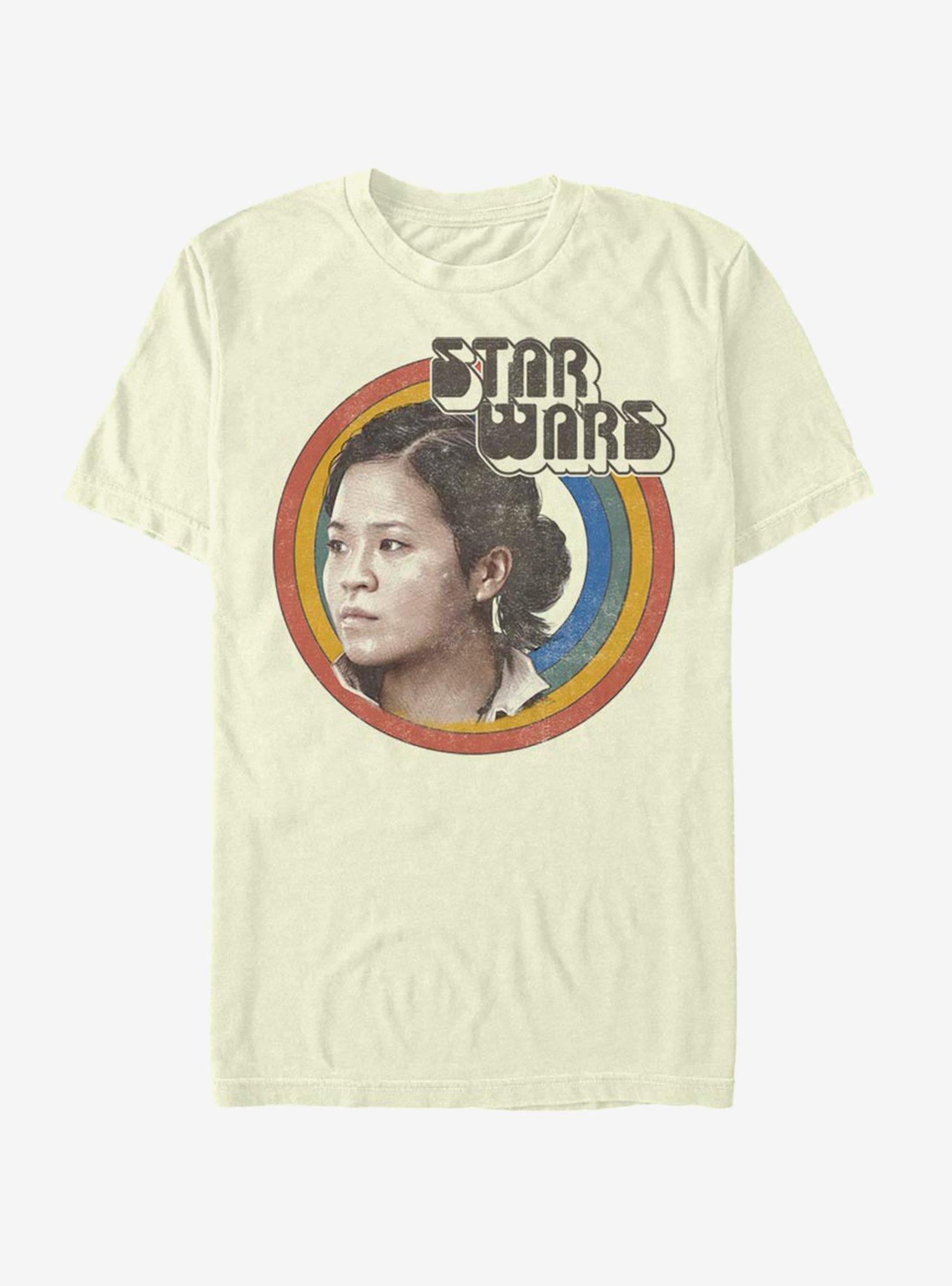 Star Wars Vintage Rose Rainbow T-Shirt, NATURAL, hi-res