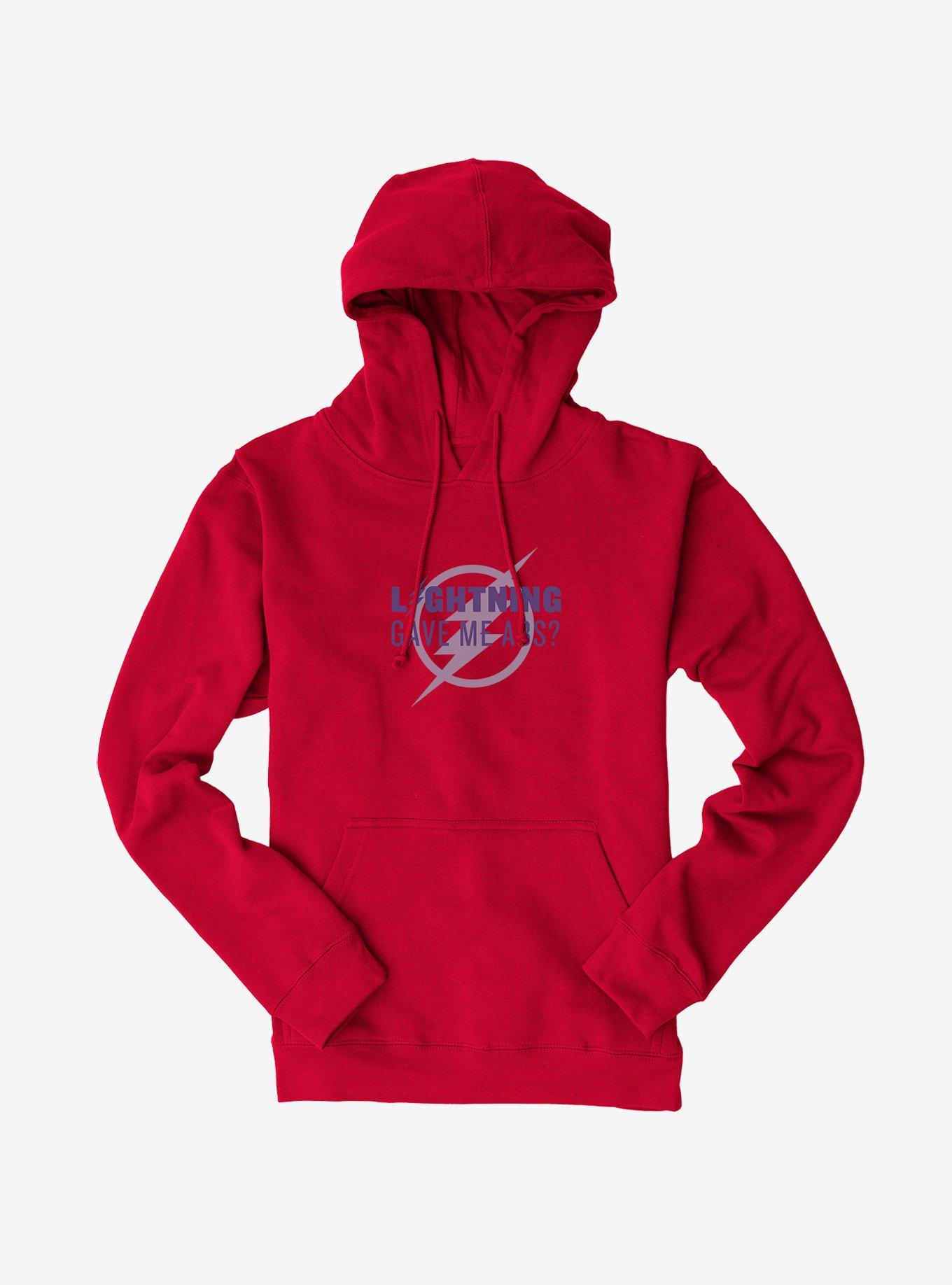 DC Comics The Flash Lightning Gave Me Abs Hoodie BoxLunch