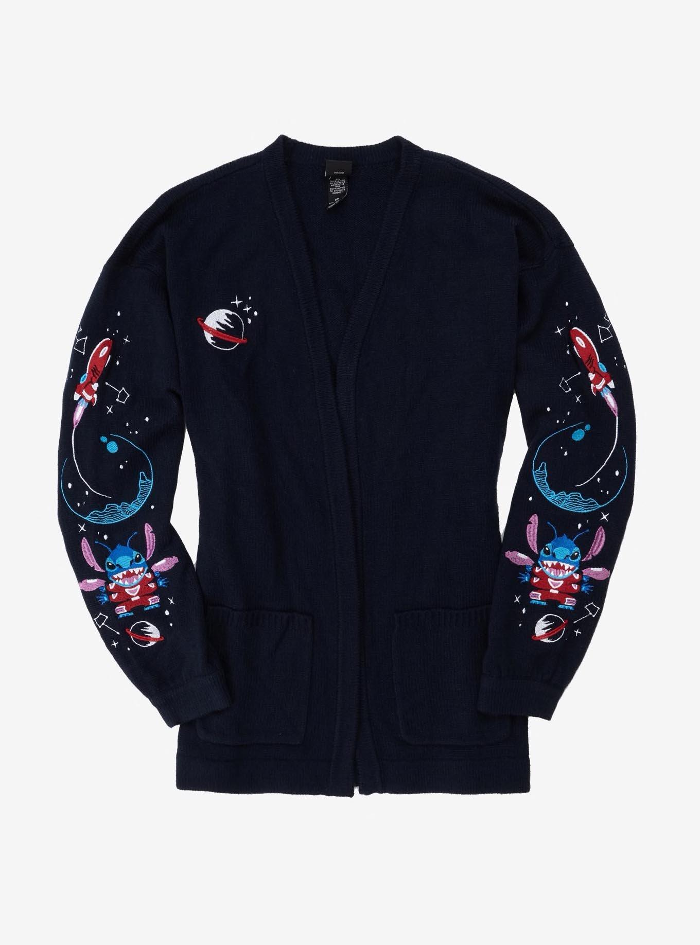 Disney Lilo & Stitch Space Girls Open Cardigan, MULTI, hi-res