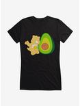 Care Bears Funshine Bear Avocado Girls T-Shirt, BLACK, hi-res