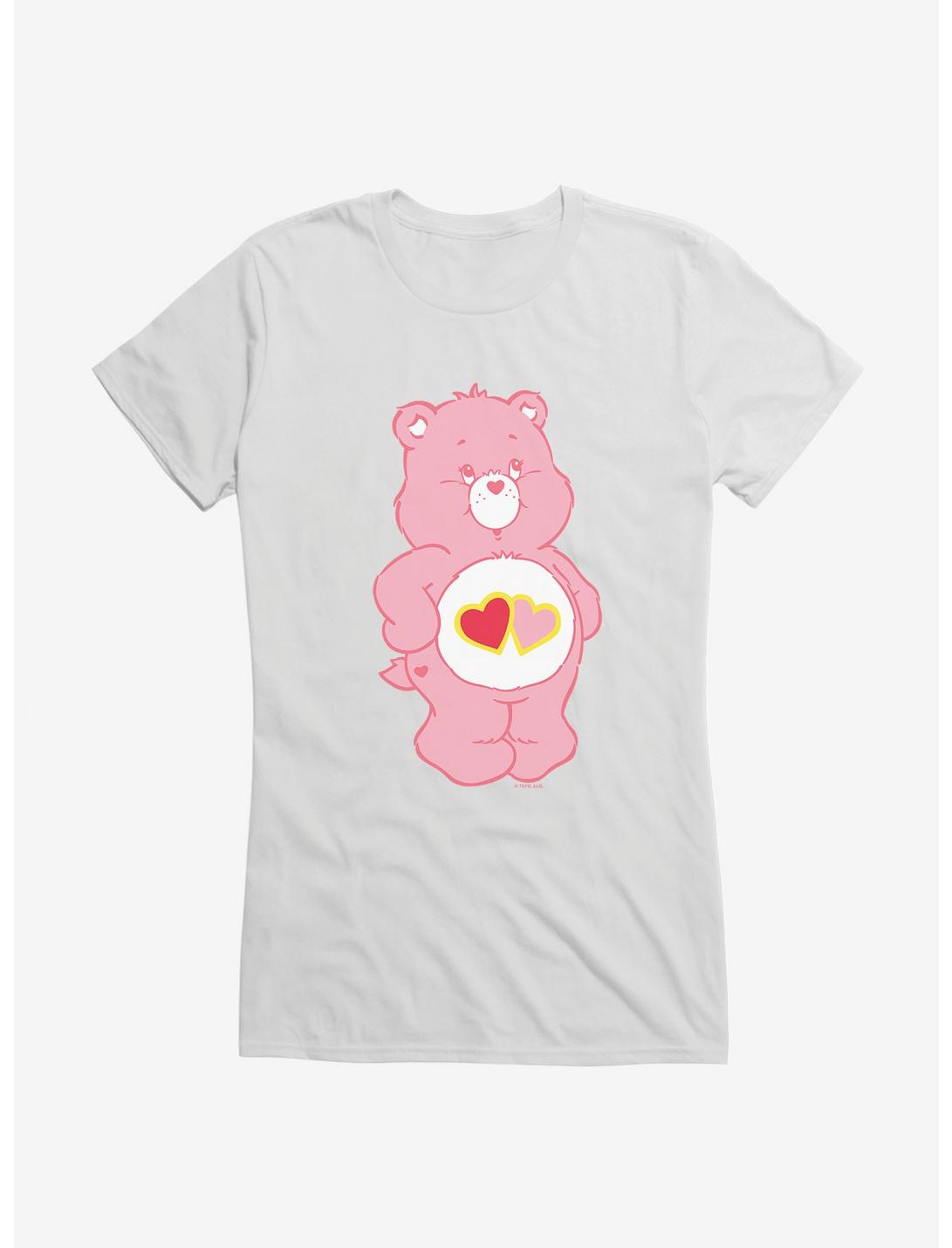 Care Bears Love A Lot Bear Stare Girls T-Shirt, , hi-res