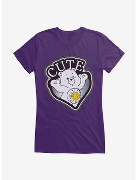 Care Bears Grayscale Funshine Cute Girls T-Shirt, , hi-res