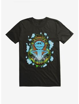 Plus Size Rick And Morty Existence Is Pain T-Shirt, , hi-res