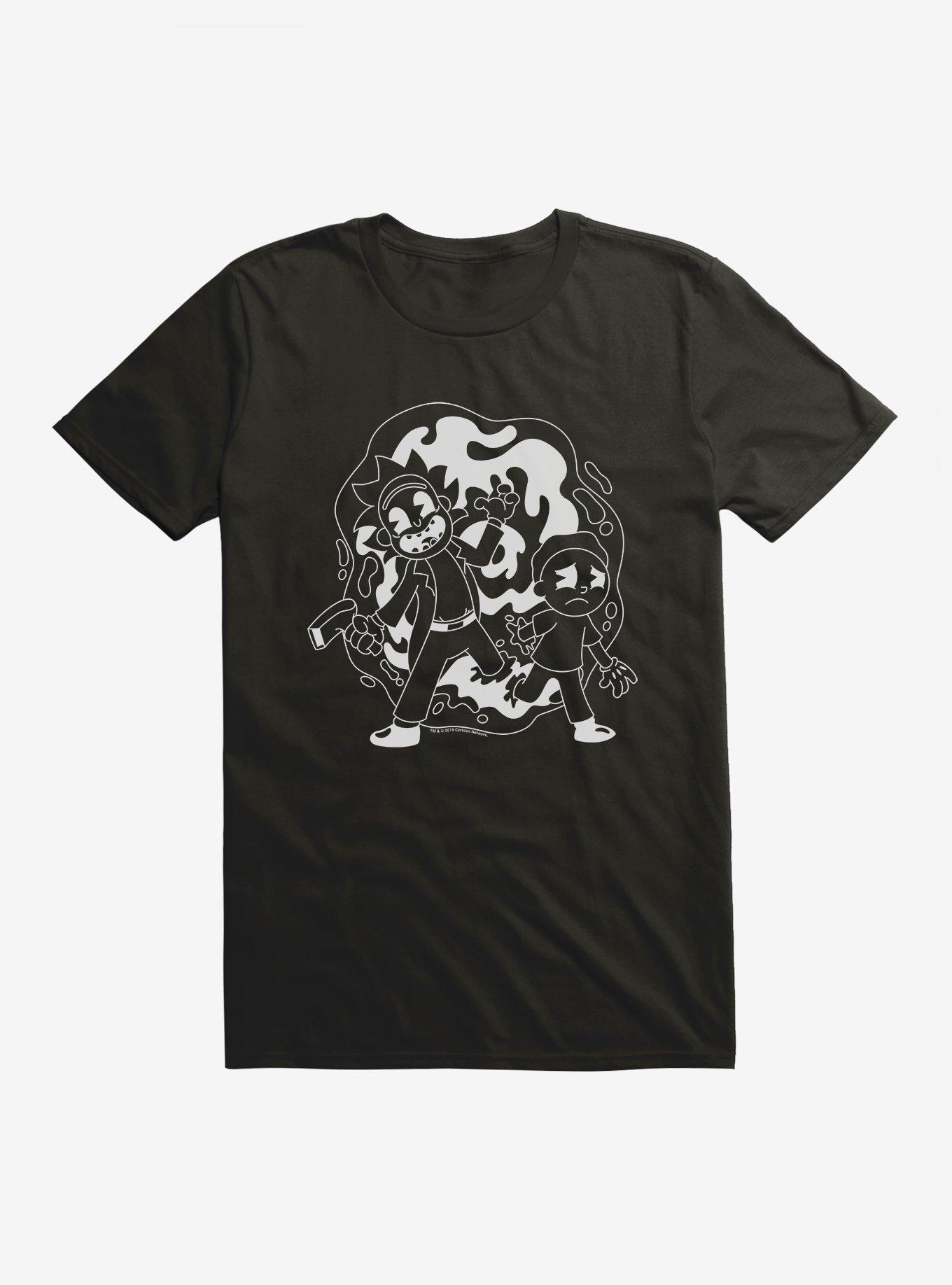 Rick And Morty Schwifty Vision T-Shirt, , hi-res
