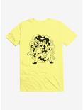 Rick And Morty Schwifty Vision T-Shirt, SPRING YELLOW, hi-res