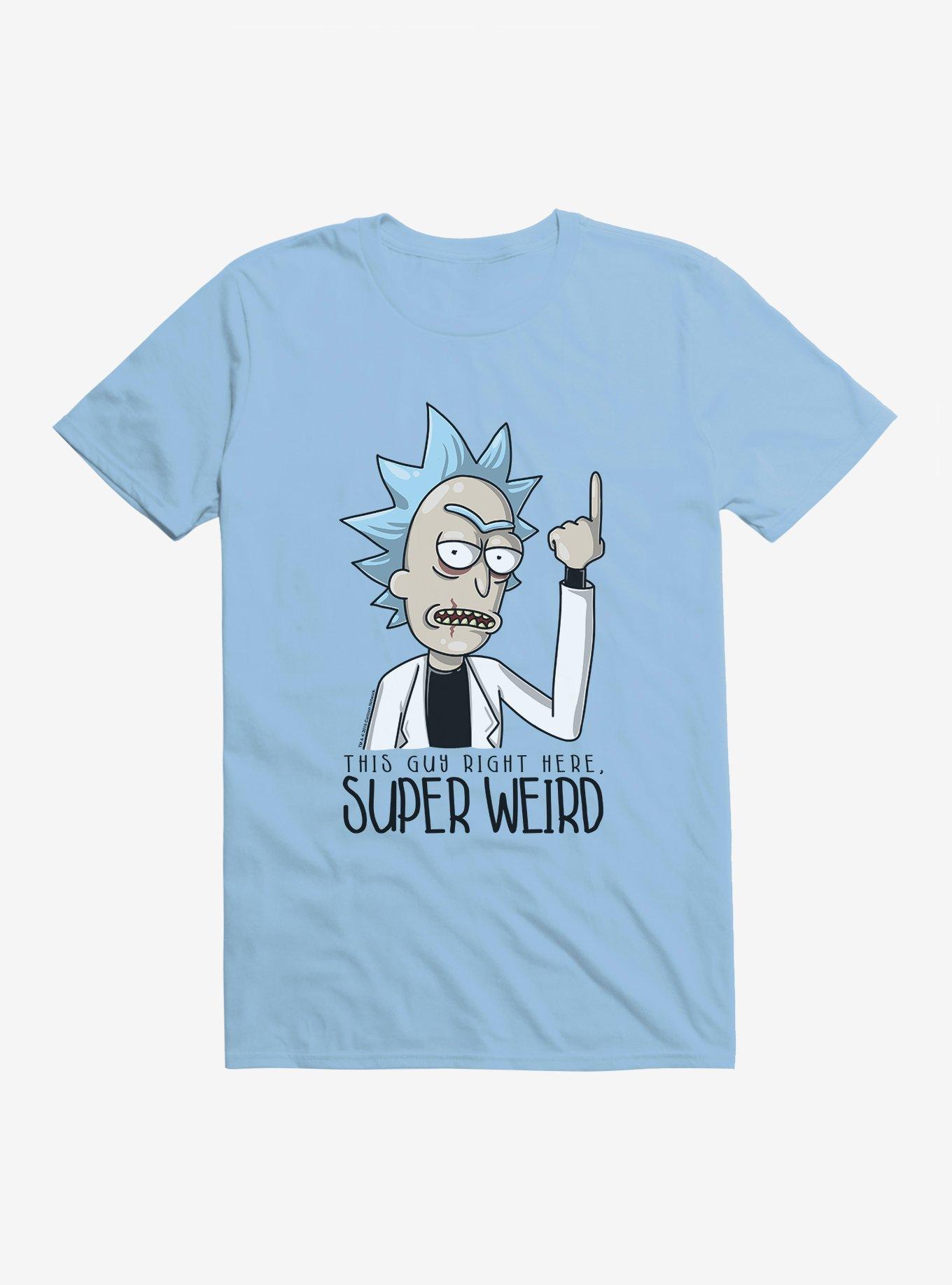 Rick And Morty Super Weird T-Shirt, , hi-res